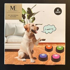 Modern Expressions Pet Recording Buttons 4-Pack